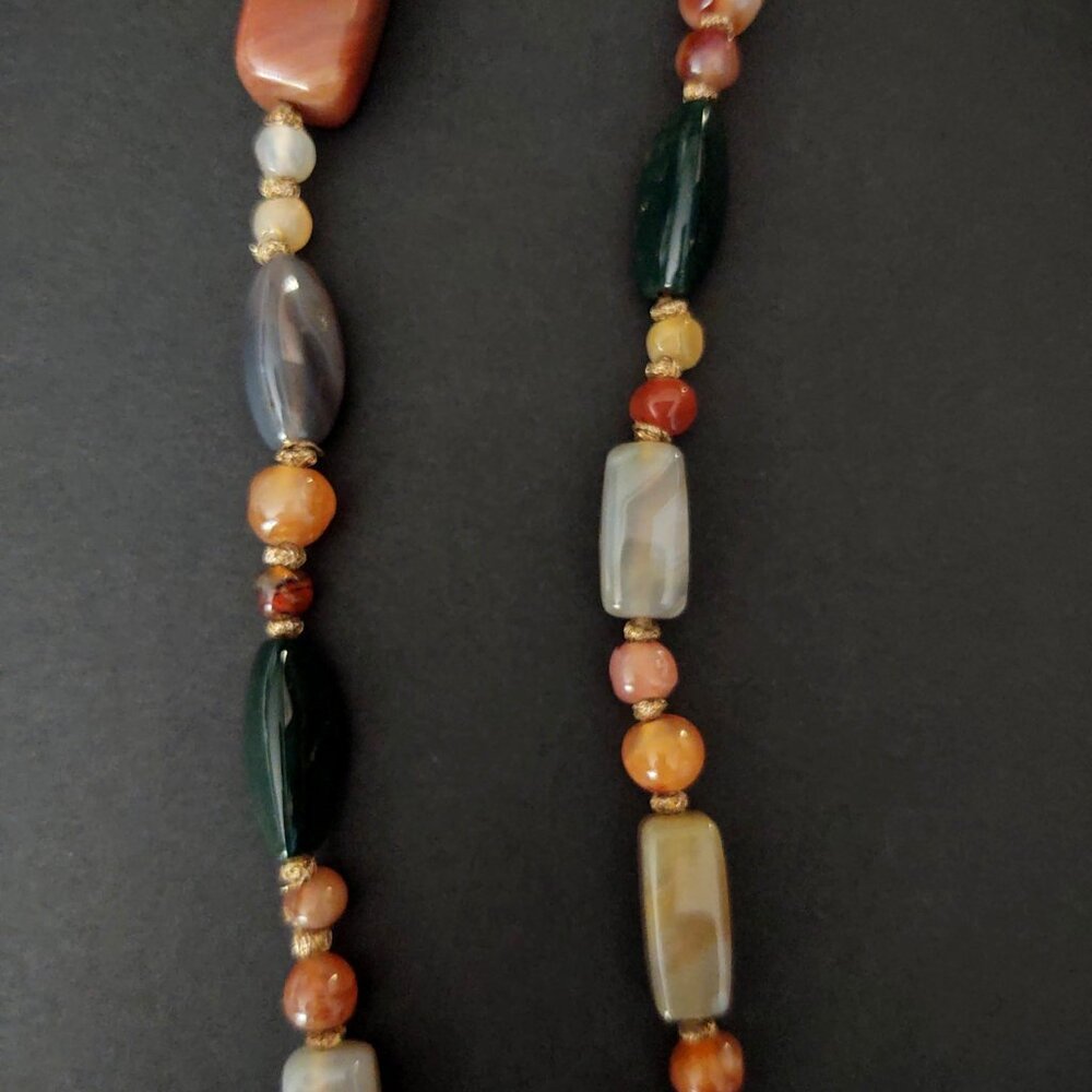 Single strand multi stone necklace - Picture 8 of 16